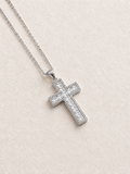 Éclat Cross Necklace